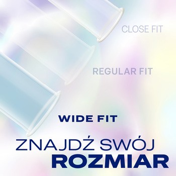 Durex Invisible XL, prezerwatywy powiększone,  3 szt.