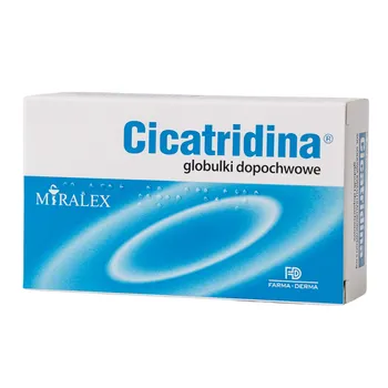 Cicatridina globulki dopochwowe 10 szt. [FARMA-DERMA]