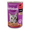 Zestaw 6 x Whiskas Mokra karma z wołowiną w sosie, puszka, 400 g