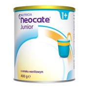 Neocate Junior, preparat mlekozastępczy w proszku o smaku waniliowym, 400 g