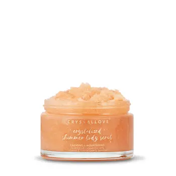 Crystallove, peeling do ciała z kwarcem różowym, 200 g