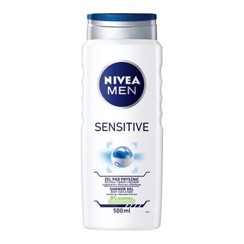Nivea Men Sensitive, żel pod prysznic, 500 ml