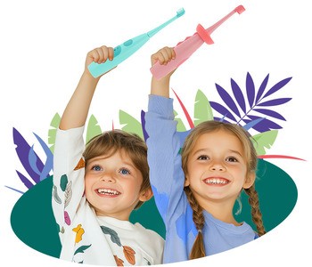 Zestaw Vitammy, szczoteczka soniczna Dino + zegarek Smart Kid Watch
