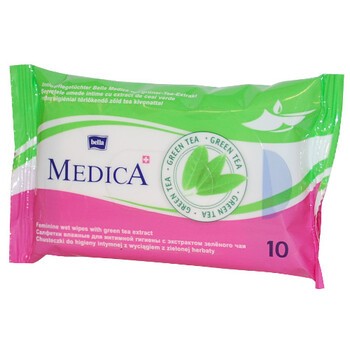 Bella Medica, chusteczki do higieny intymnej, 10 szt
