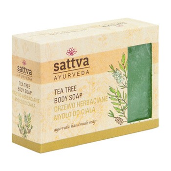 Sattva, mydło glicerynowe, drzewo herbaciane, 125 g