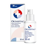 Oktaseptal, (0,10 g+2,00 g)/100 g, aerozol na skórę, 30 ml https://azcdn.doz.pl/image/d/product/b32ebace-scale-180x180.png