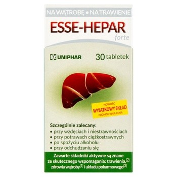 Esse-Hepar forte, tabletki, 30 szt.