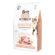 Brit Care Cat Grain-Free Sensitive, karma sucha dla dorosłych kotów o wrażliwym przewodzie pokarmowym, indyk i łosoś, 2 kg