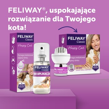 Feliway Classic, spray dla kota, 60 ml