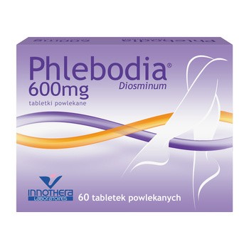 Phlebodia, 600 mg, tabletki powlekane, 60 szt, bl(4x15)