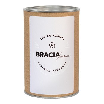 Bracia Mydlarze, sól do kąpieli, Stalowy hibiskus, 300 g