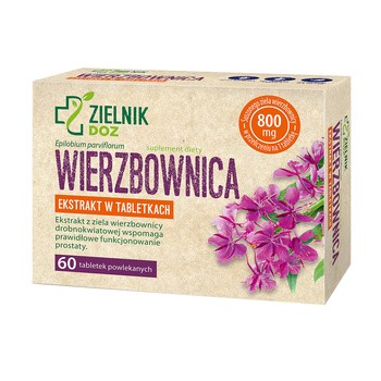 ZIELNIK DOZ Wierzbownica, tabletki powlekane, 60 szt.