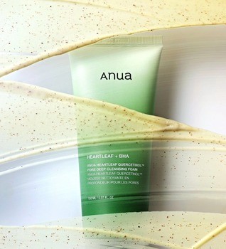 Anua Heartleaf Quercetinol Pore Deep Cleansing Foam, pianka oczyszczająca, 25 ml