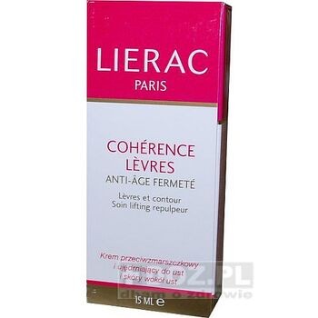 Lierac-55 Coherence, krem na usta, 15 ml