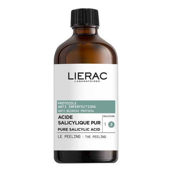 Lierac Lierac Protocole, peeling z czystym kwasem salicylowym, 100 ml — Składniki i ocena