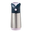 B.box, bidon termiczny ze słomką, Indigo Rose, 350 ml