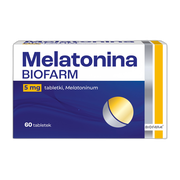 Melatonina Biofarm, 5 mg, tabletki, 60 szt.