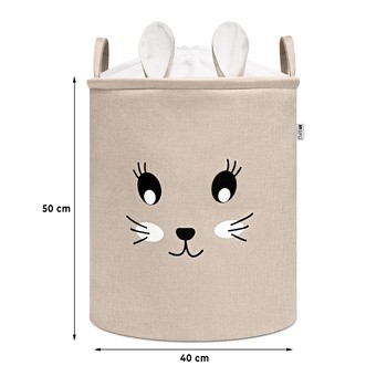 Sipo, kosz na zabawki XXL, Królik, 1 szt.