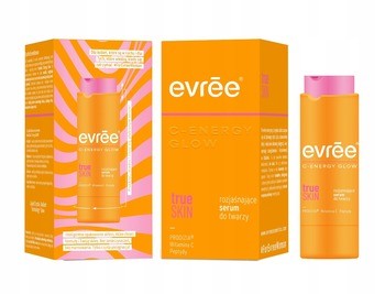 Evree C-Energy Glow True Skin, serum rozjaśniajace do twarzy, 25 ml