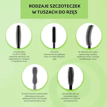 Eveline Cosmetics Extension Volume, wydłużająco-podkręcający tusz do rzęs False Definition, czarny, 10 ml