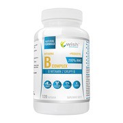 alt Wish Witamina B Complex 200% + prebiotyk, kapsułki, 120 szt.
