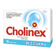 alt Cholinex, 150 mg, pastylki do ssania (bez cukru), 16 szt.