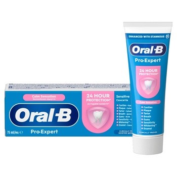 Oral-B Pro Expert Sensitive, pasta do zębów, 75 ml