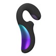 Lelo Enigma Double Sonic Stormy Black, podwójny wibrator soniczny, 1 szt.