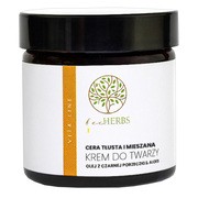 BeeHerbs, krem do twarzy do cery tłustej i mieszanej, 60 ml
