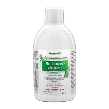 Pharmovit MultiComplex + adaptogeny, płyn, 500 ml