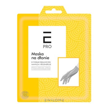 Enilome E Pro, nawilżająco-regenerująca maska na dłonie, 26 g, nasącząne rękawiczki