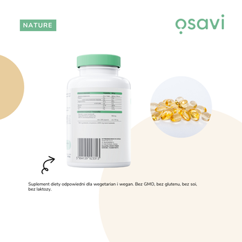 Osavi Kozieradka 550 mg, kaps.twarde, 120 szt