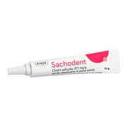 Sachodent, 87,1 mg/g, żel do stosowania w jamie ustnej, 10 g