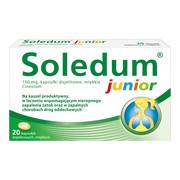 Soledum Junior, 100 mg, kapsułki dojelitowe miękkie, 20 szt. https://azcdn.doz.pl/image/d/product/2cecd4d6-scale-180x180.png