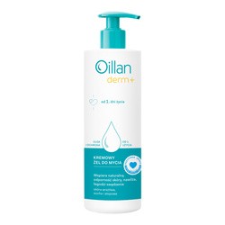 Oillan Derm+, kremowy żel do mycia ciała, 400 ml