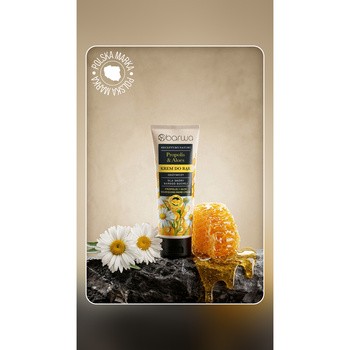 Barwa Receptury Natury, odżywczy krem do rąk, Propolis & Aloes, 100 ml