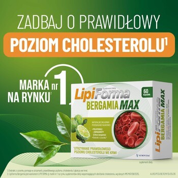 LipiForma Bergamia Max, kapsułki twarde, 60 szt.