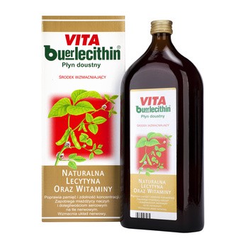 Vita Buerlecithin, płyn doustny, 500 ml