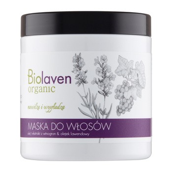 Biolaven Organic, maska do włosów, 250 ml