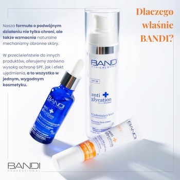 Bandi Medical Expert anti glycation, ujędrniający krem antyoksydacyjny SPF 50, 50 ml