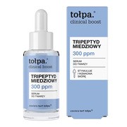 Tołpa clinical boost, tripeptyd miedziowy 300 ppm, skoncentrowane serum regenerujące do twarzy, 30 ml https://azcdn.doz.pl/image/d/product/1834ebcb-scale-180x180.png