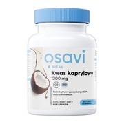 Osavi Kwas Kaprylowy 1200 mg, kapsułki, 60 szt.