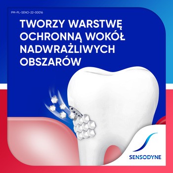 Sensodyne Nadwrażliwość & Dziąsła Whitening, wybielająca pasta do nadwrażliwych zębów z fluorem, 75 ml