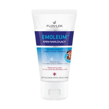 FlosLek Pharma Emoleum, krem nawilżający, 75 ml