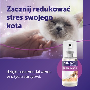 Feliway Classic, spray dla kota, 60 ml