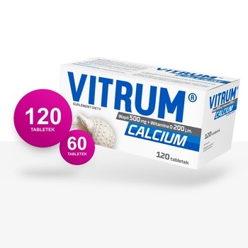 Vitrum Calcium, tabletki, 120 szt.