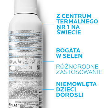 La Roche-Posay Eau Thermale, woda termalna, aerozol, 150 ml