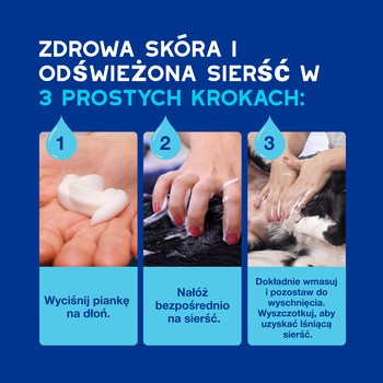 Douxo Spa Quick Refresh Dog Mousse, Pianka bez spłukiwania dla psów, 150 ml