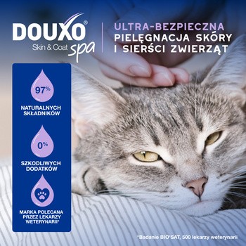 Douxo Spa Mousse, ultra-bezpieczna pianka bez spłukiwania dla kotów, 150 ml