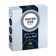 Mister Size, prezerwatywy, 49 mm, 3 szt.